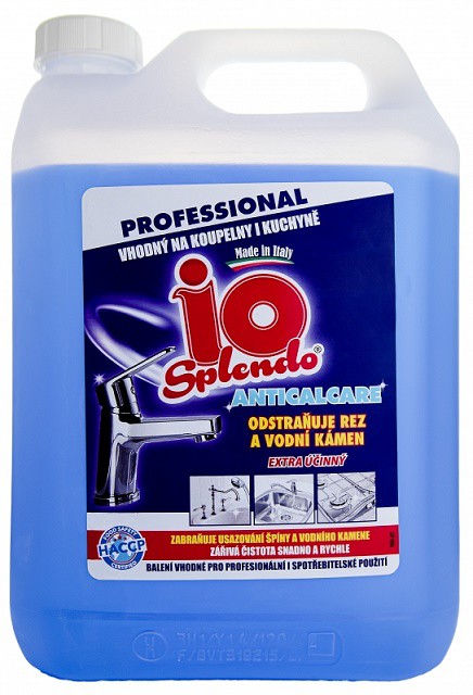 IO Splendo anticalc /Pulirapid/ 5l | Čistící a mycí prostředky - Speciální čističe - Koupelny